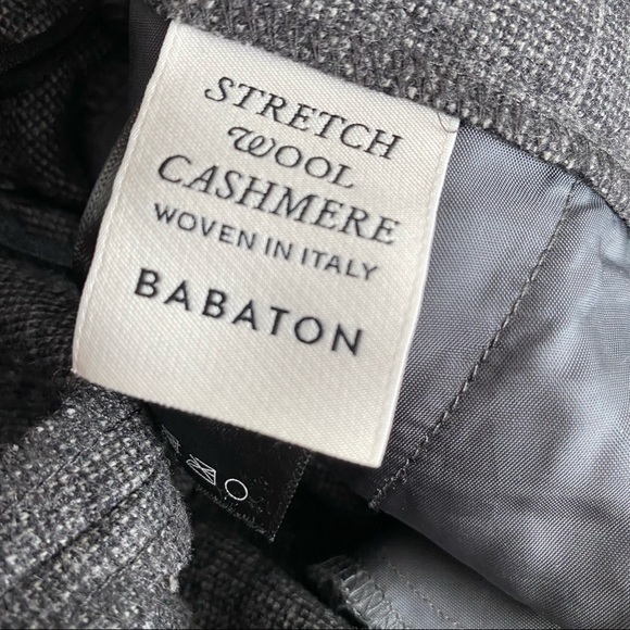 Aritzia Babaton Conan Crop Classic Wool and Cashmere Pants SZ 0 Gray - Picture 9 of 11
